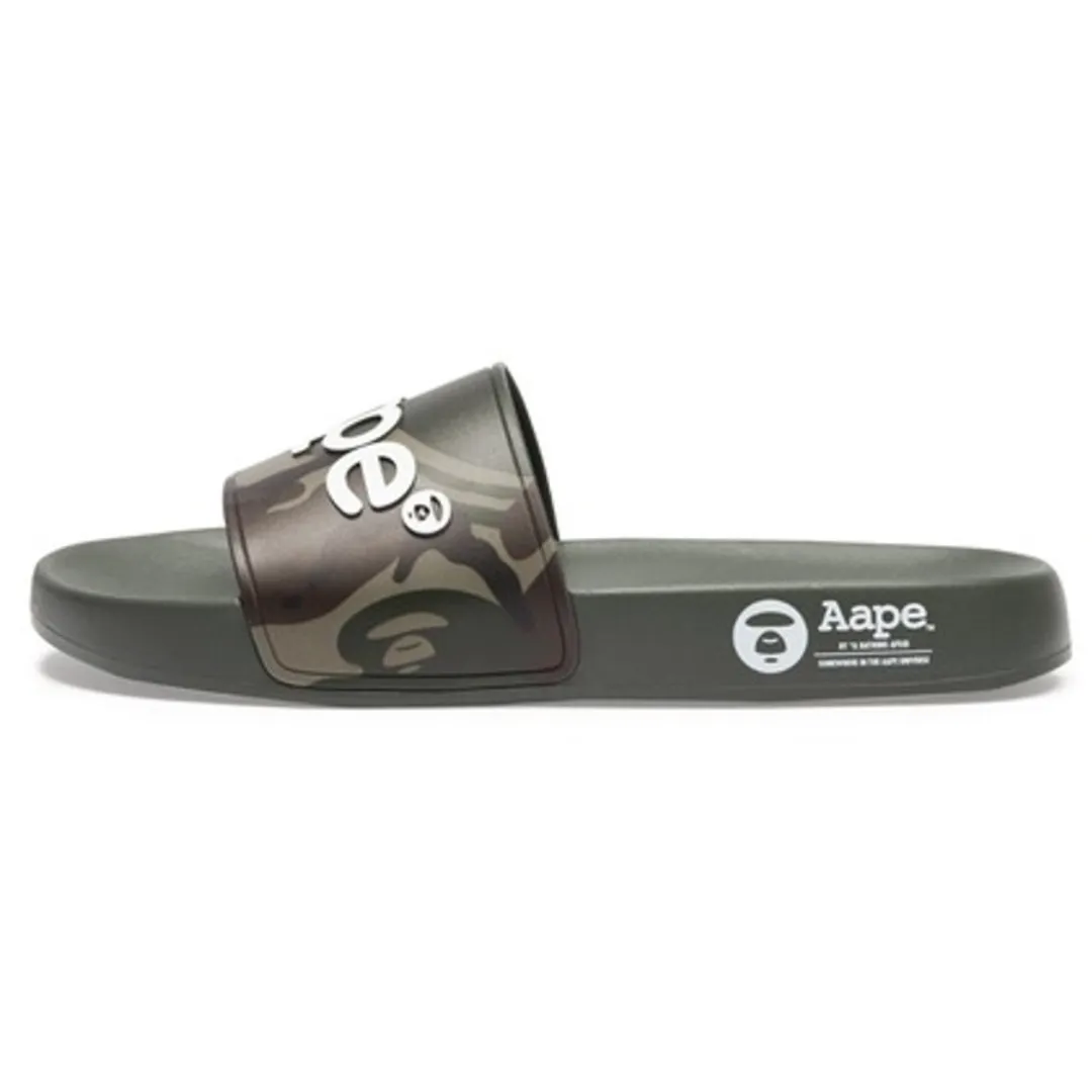 AAPE Slider Dark Green