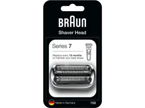 Accesorio afeitadora - Braun Series 7 73S, Cabezal de recambio, Eléctrica, Compatible Con la Series 7, Negro