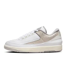 AIR JORDAN 2 RETRO LOW - WHITE/CEMENT GREY-SANDDRIFT-NEUTRAL GREY