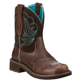 Ariat Women's Fatbaby Heritage Dapper Royal Chocolate Brown Western Boots 10016238