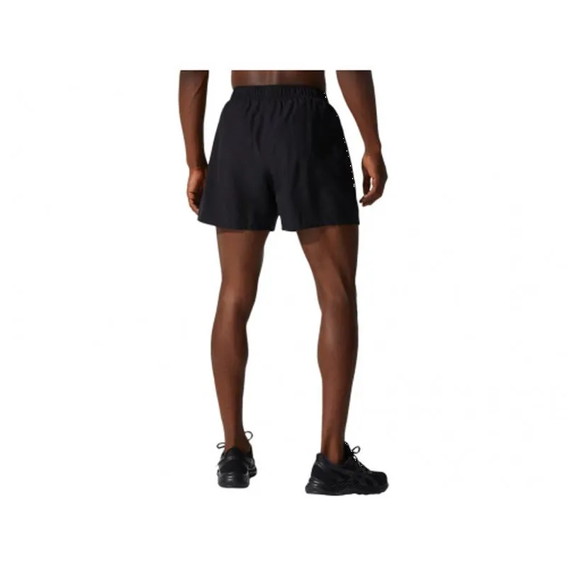 ASICS Mens SILVER 5-inch Running Short