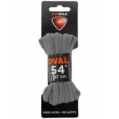 Athletic Oval Lace Basic 54"- Grey