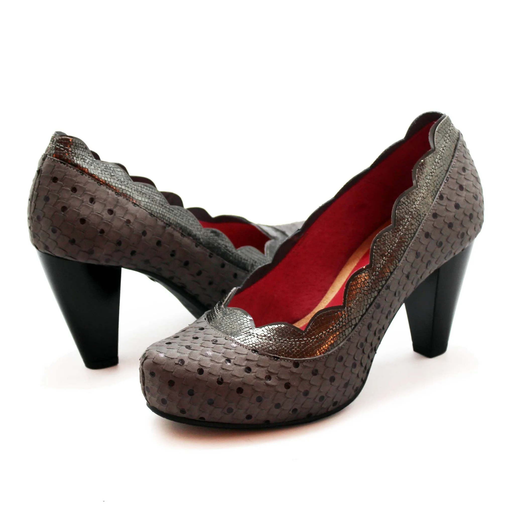 Beau - Grey Pattern dress shoe