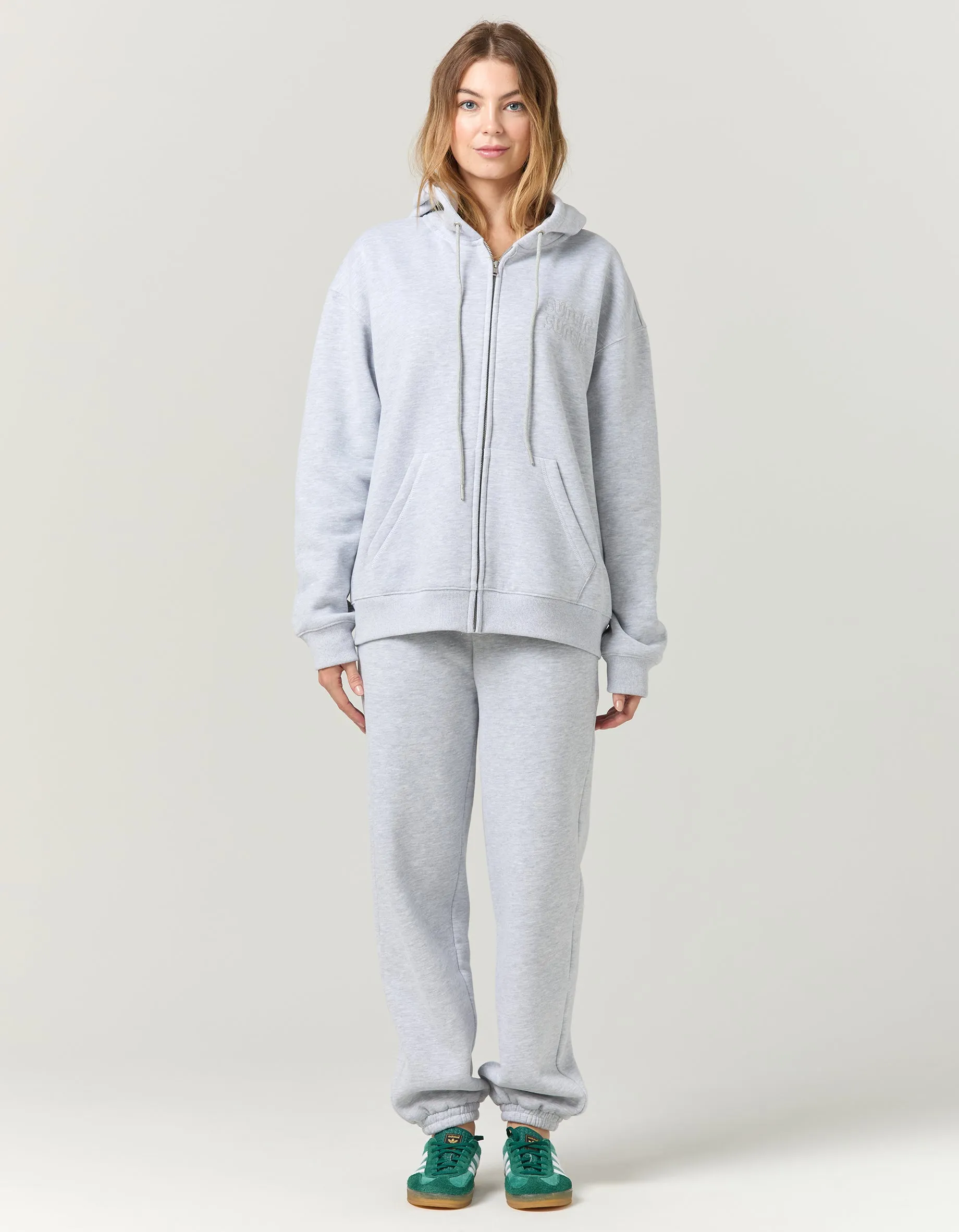 Berlin Hoodie - Grey Marle