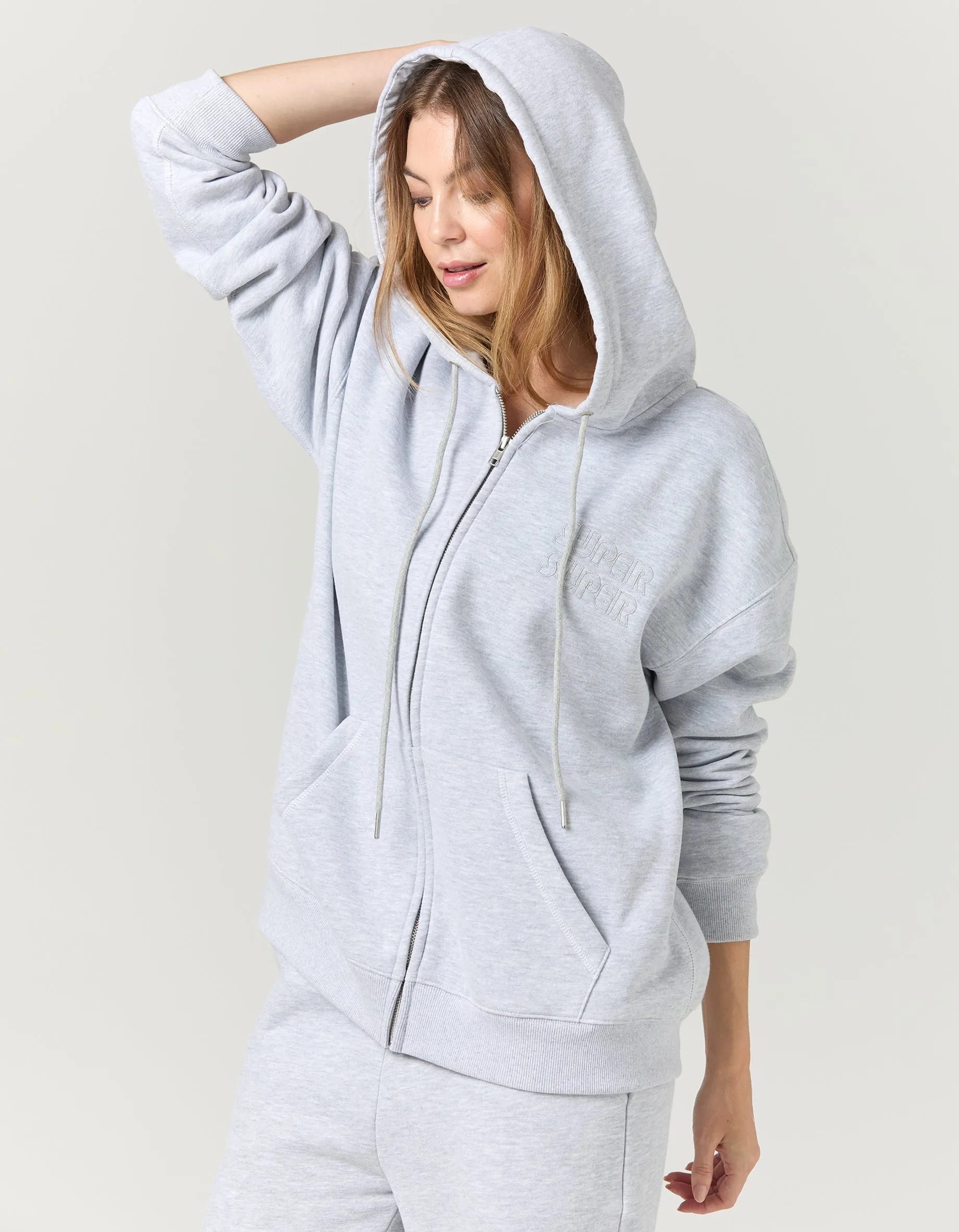 Berlin Hoodie - Grey Marle