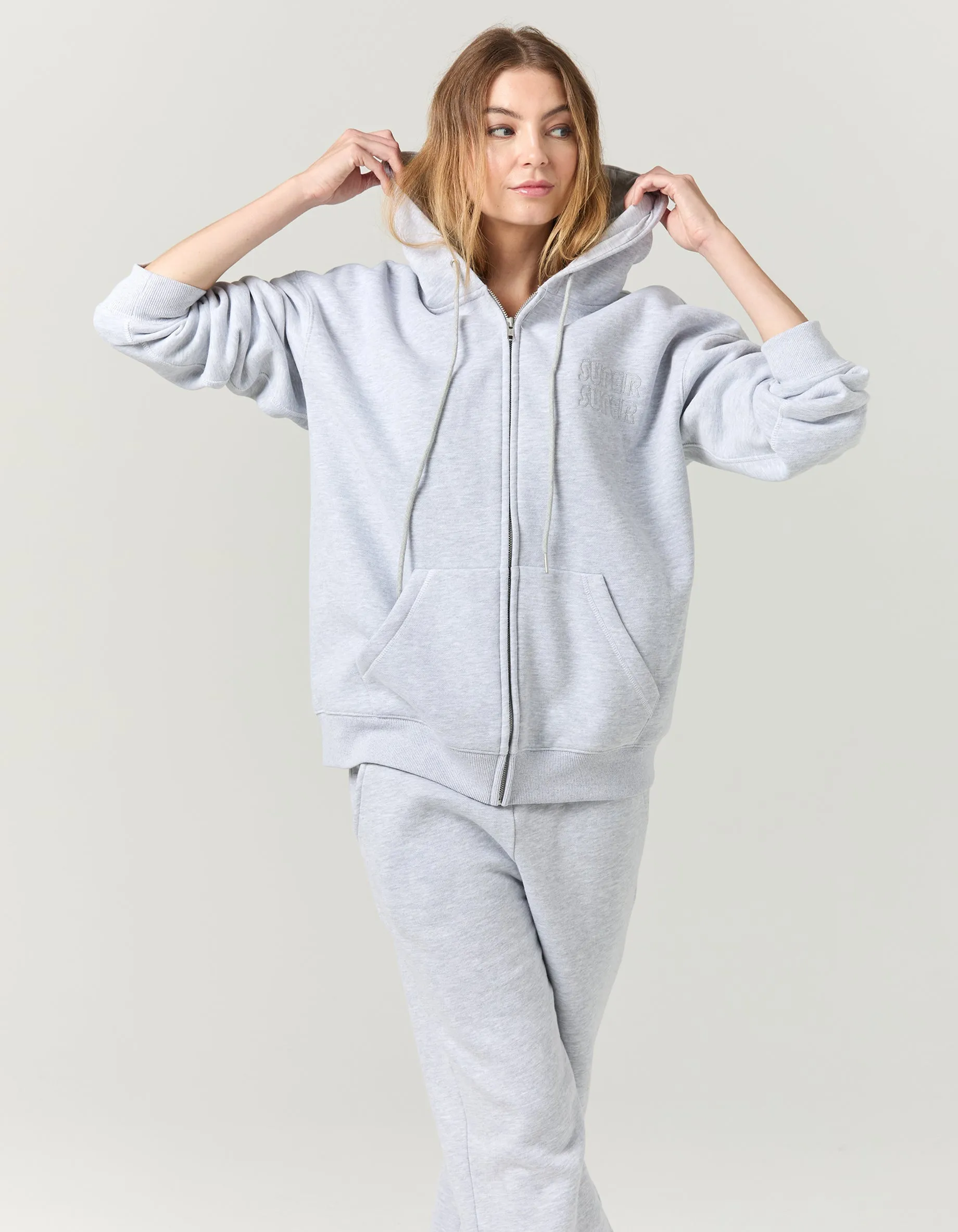 Berlin Hoodie - Grey Marle