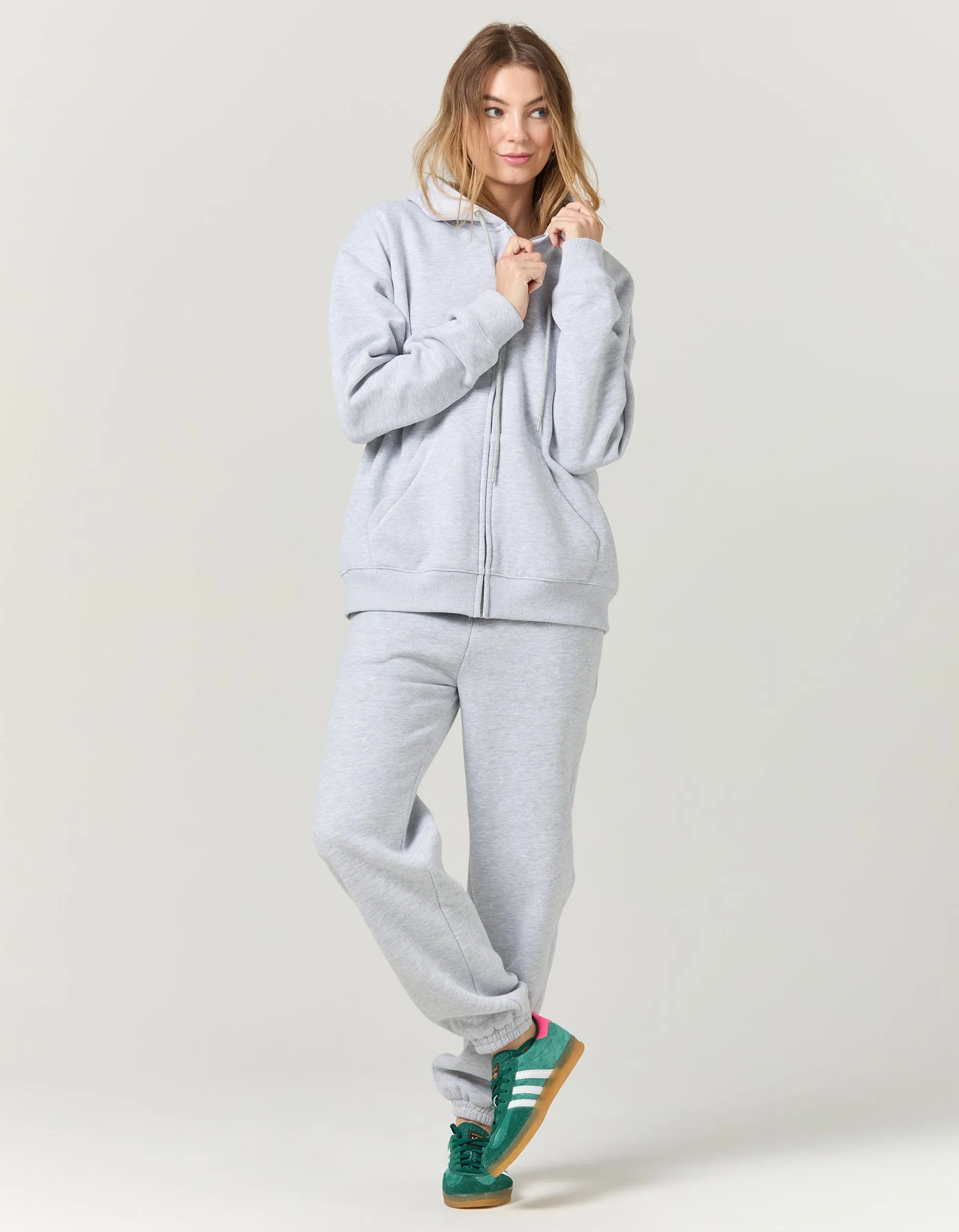 Berlin Hoodie - Grey Marle