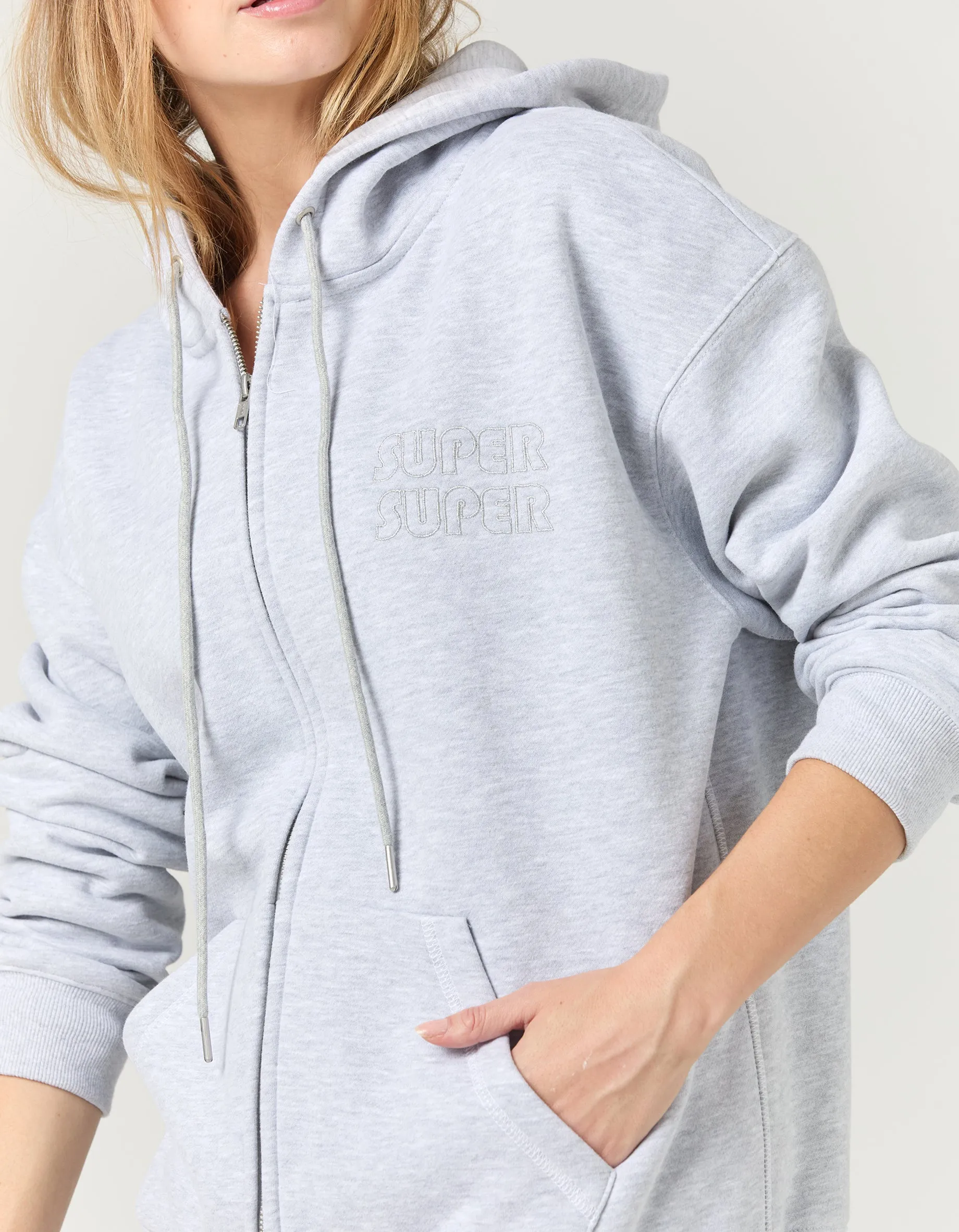 Berlin Hoodie - Grey Marle