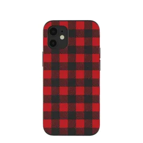 Black Flannel iPhone 12 Mini Case