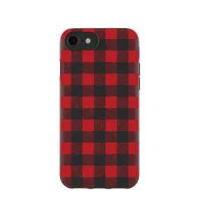 Black Flannel iPhone 6/6s/7/8/SE Case