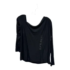 Black Top Long Sleeve By Banana Republic, Size: Xs