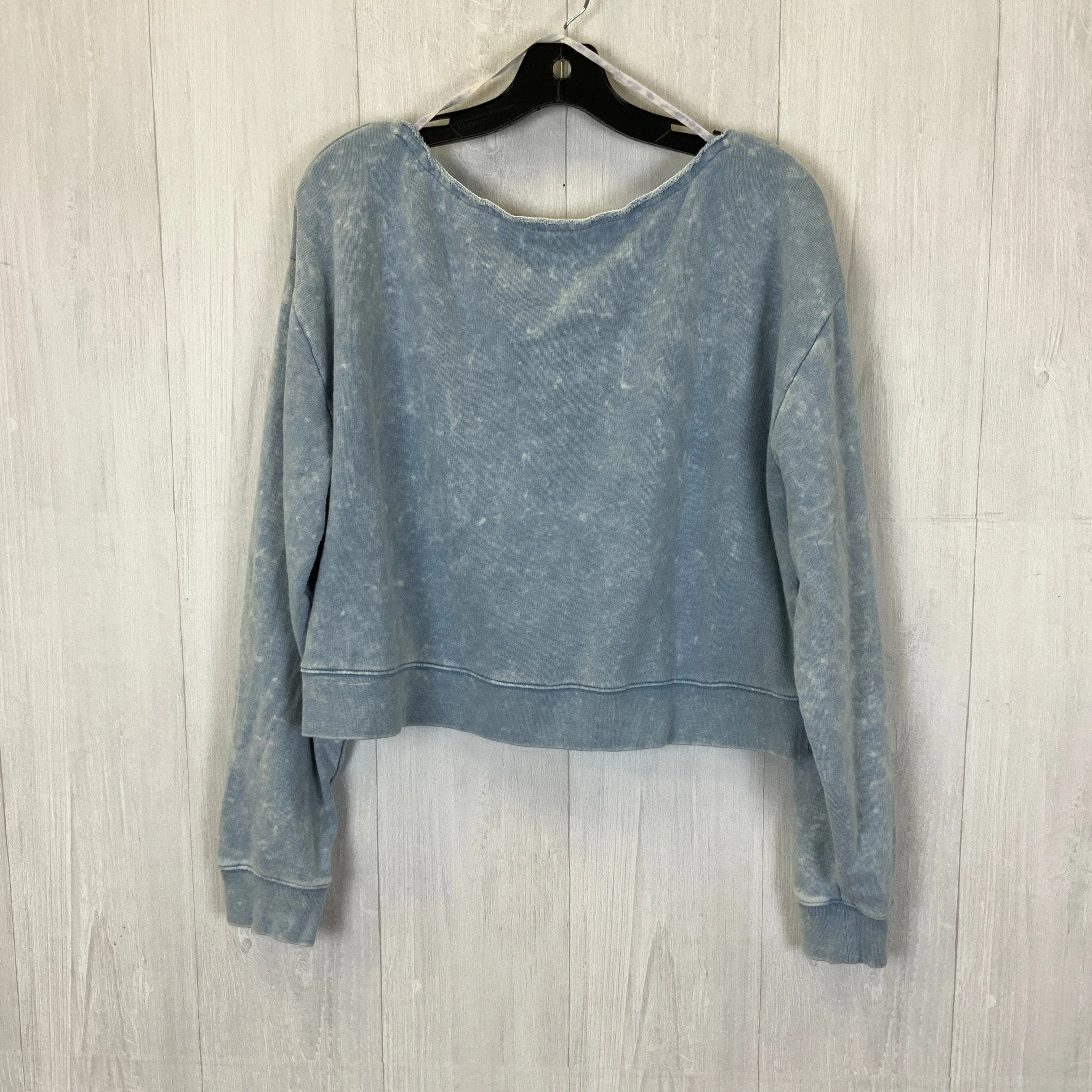 Blue Sweatshirt Crewneck Pink, Size L