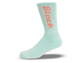 Calcetin Largo Block Unisex Aqua