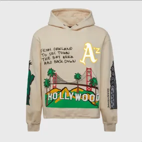 Cali to NYC Hoodie Cream