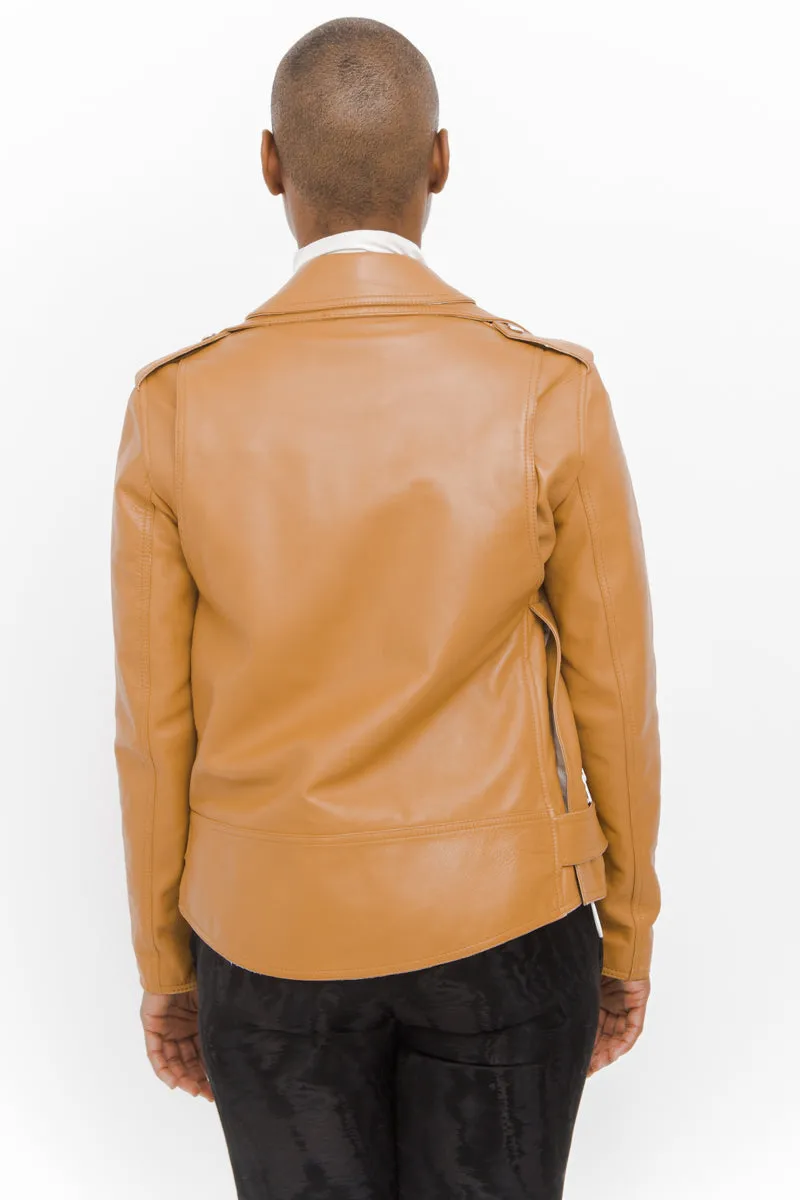 CAMEL MOTO JACKET