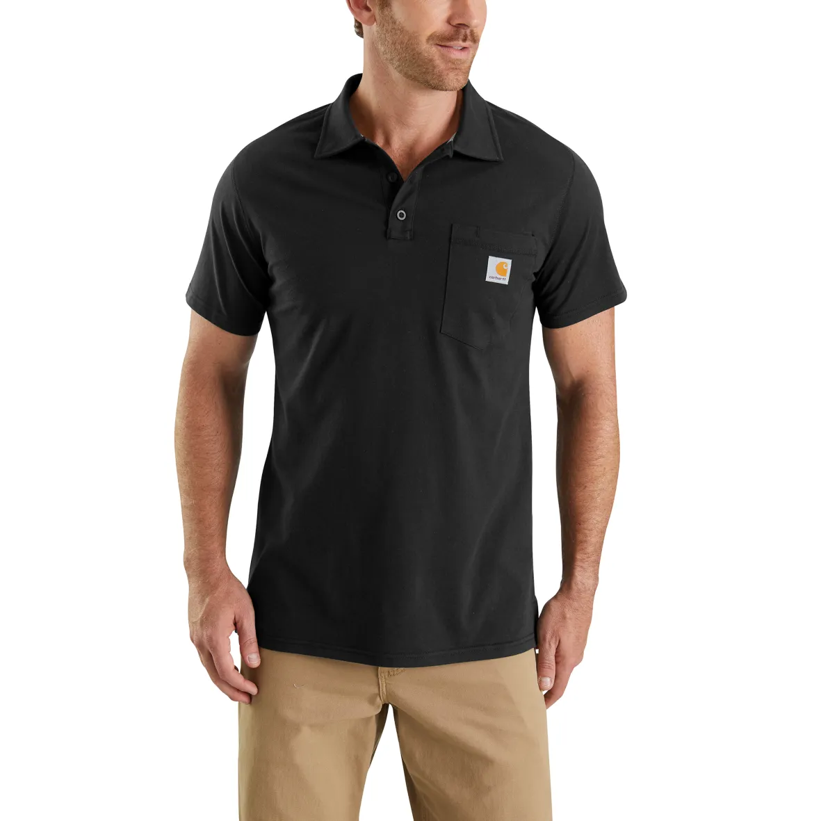 Carhartt FORCE Cotton Delmont Pocket Polo