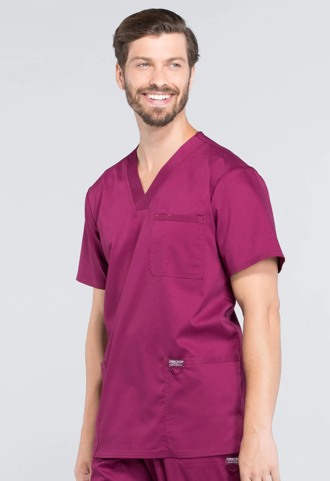 Cherokee Mens V-Neck Scrubs Set