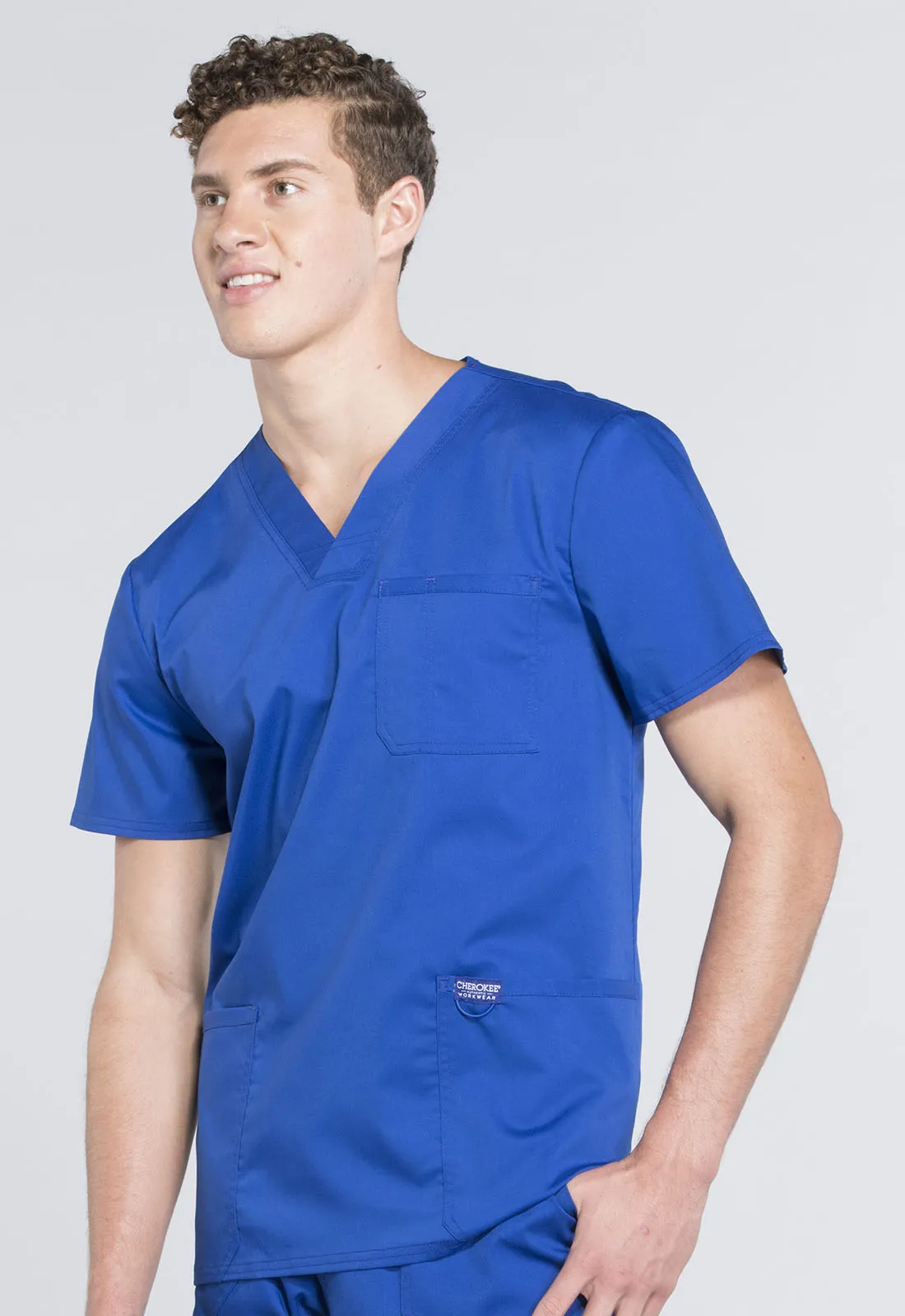 Cherokee Mens V-Neck Scrubs Set