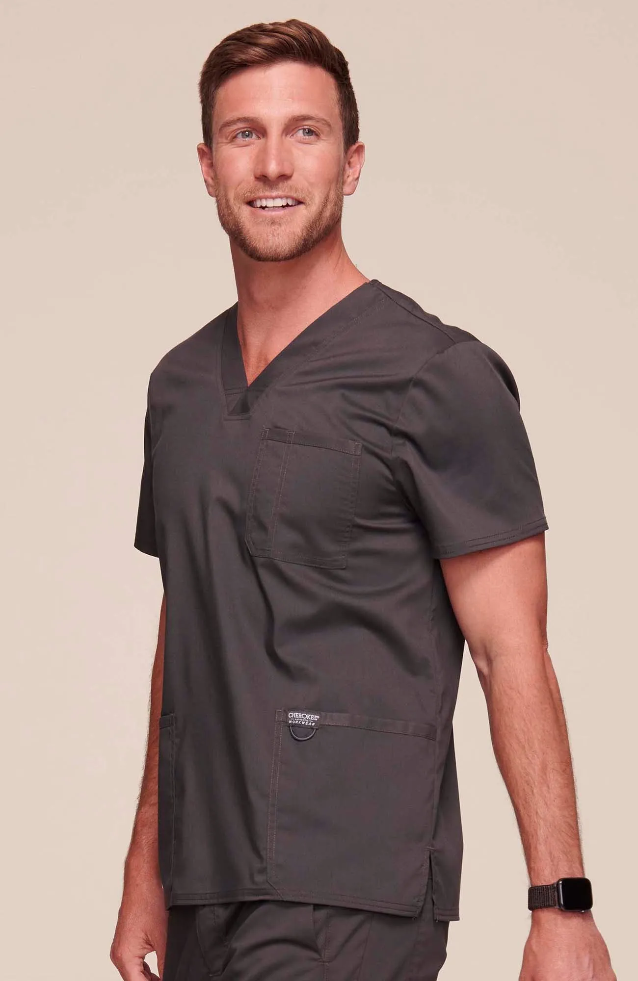 Cherokee Mens V-Neck Scrubs Set