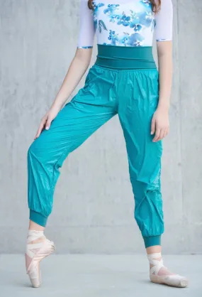 Chic Dancewear - The Andrea Trash Pant - Teal - FINAL SALE