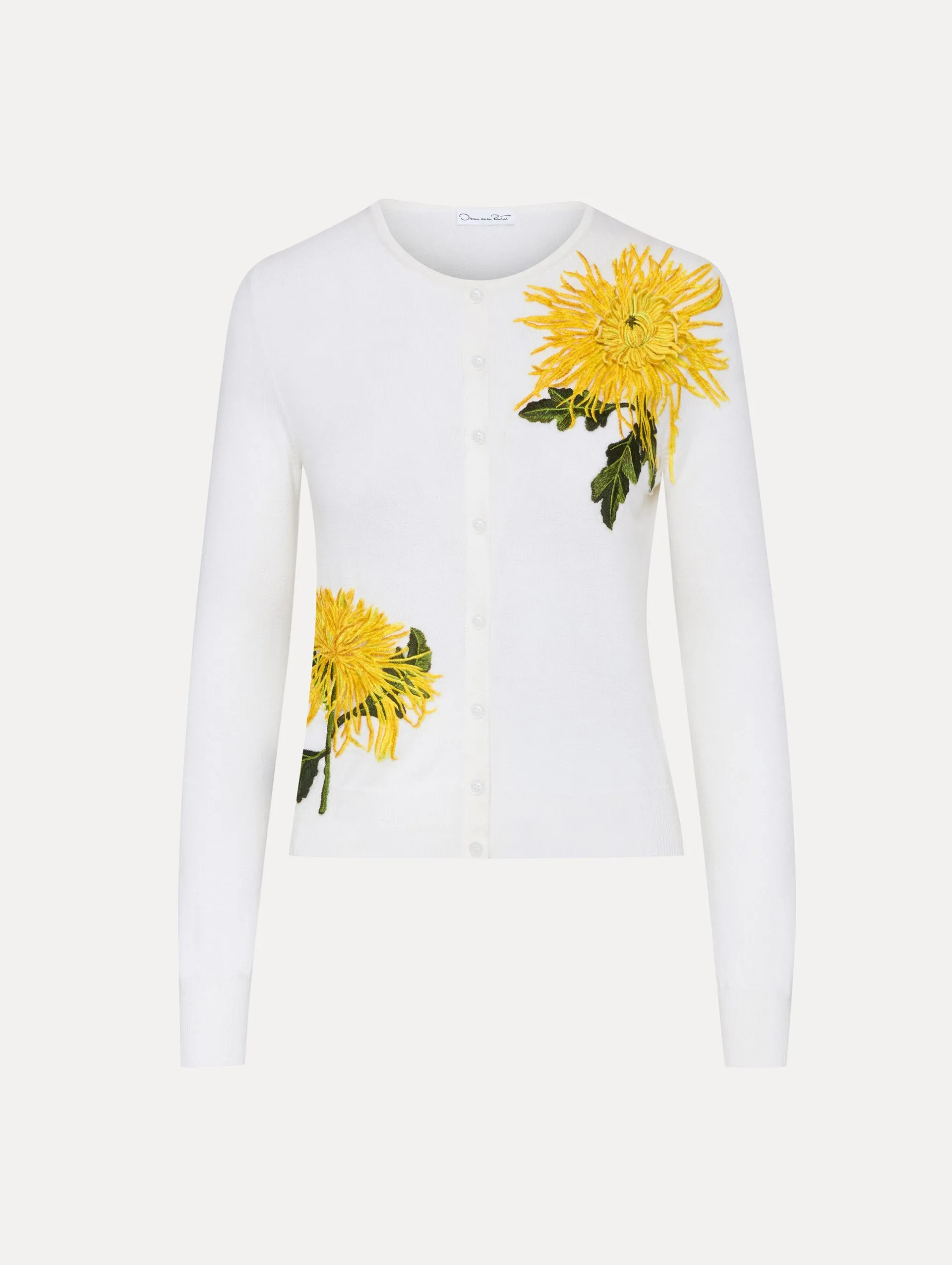 Chrysanthemum Threadwork Cardigan