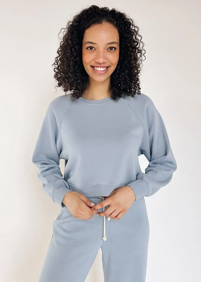 Crop Out Sweatshirt - Stormy