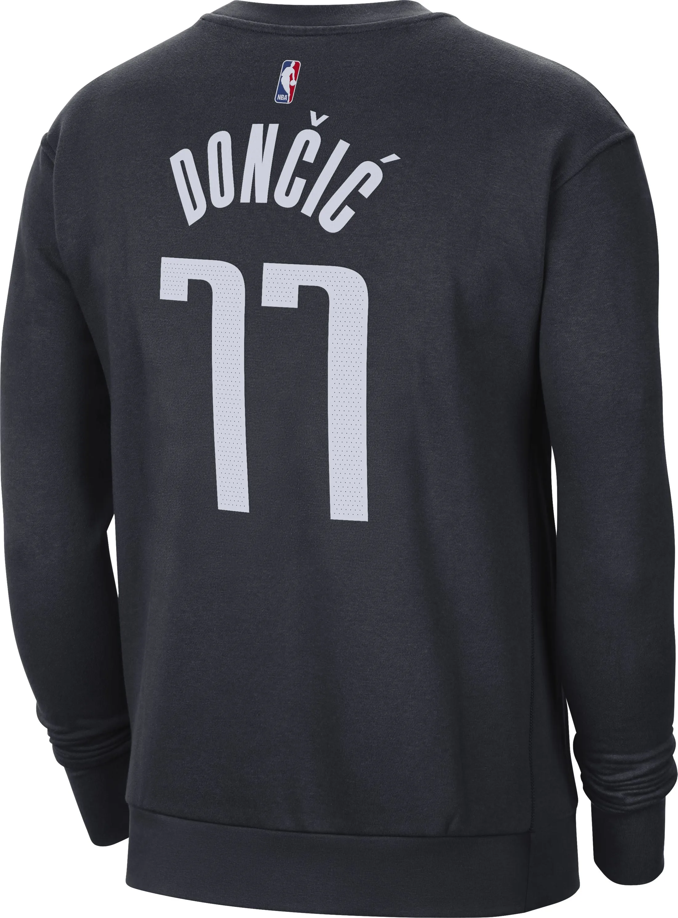 DALLAS MAVERICKS MENS JORDAN 22-23 STATEMENT LUKA DONČIĆ NAME & NUMBER CREW