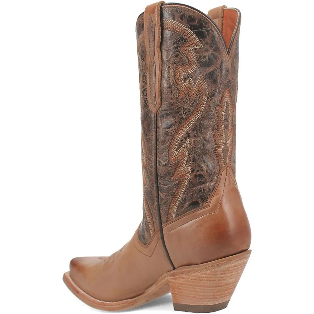 Dan Post Women's Tria Honey/Brown Western Boots