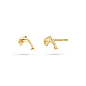 Dolphin Stud Earrings