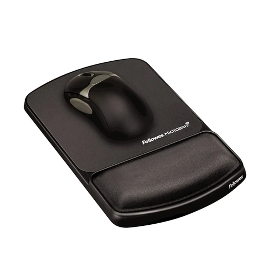 Fellowes Mouse Pad / Wrist Support with Microban® Protection (91751)