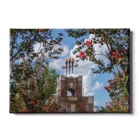 Florida State Seminoles - Red Bloom Framed Torches