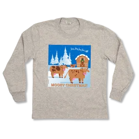 Gingerbread COW Longsleeve Youth T