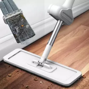 Hands-Free Microfiber Flat Mop