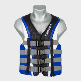 O'Brien 4 Belt Promo Nylon Vest - Blue/Black