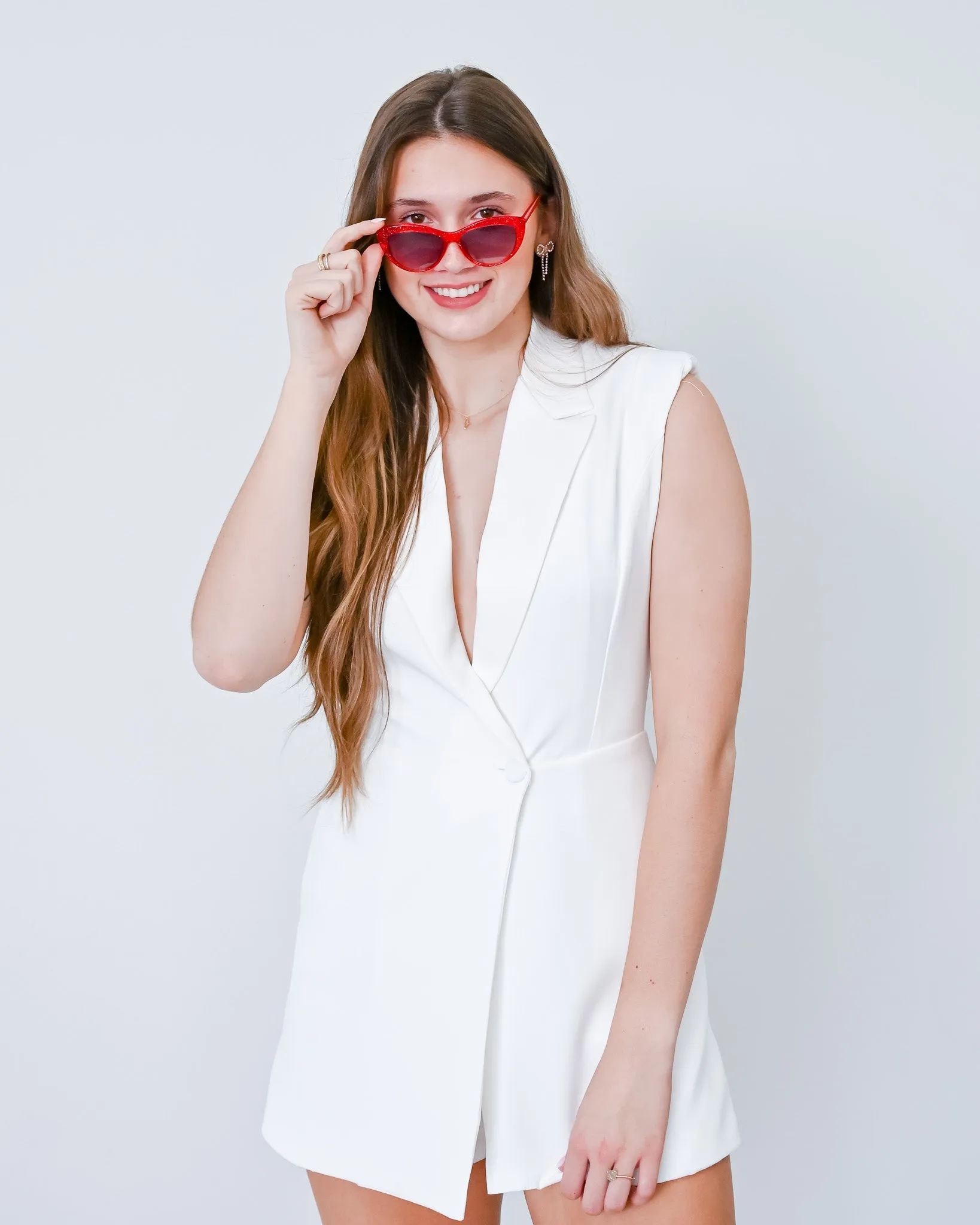 "All Too Well" Romper Blazer