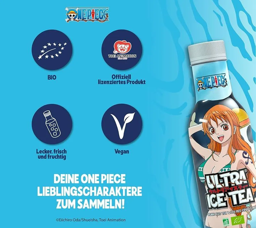 Ultra Ice Tea Nami (One Piece) - Red Fruit Flavor